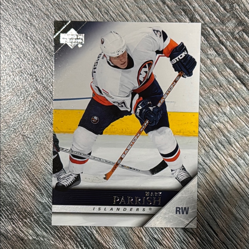 NHL | Upper Deck #120 New York Islanders: Mark Parrish (2005) - Hockey Card